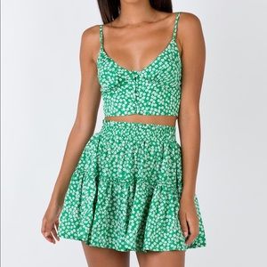 NWT Princess Polly Shah Set Green